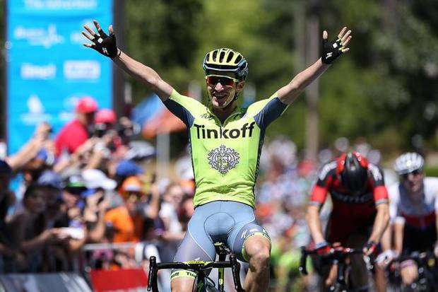 Jay McCarthy vincitore 2a tappa Tour Down Under (foto Tim de Waele TDWSport)