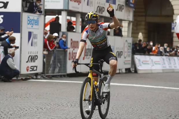 Jonas Vingegaard vince la Settimana Coppi e Bartali (foto Cyclingnews)