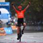 Josef Cerny vincitore della tappa di Asti del Giro d'Italia (foto cyclingnews)