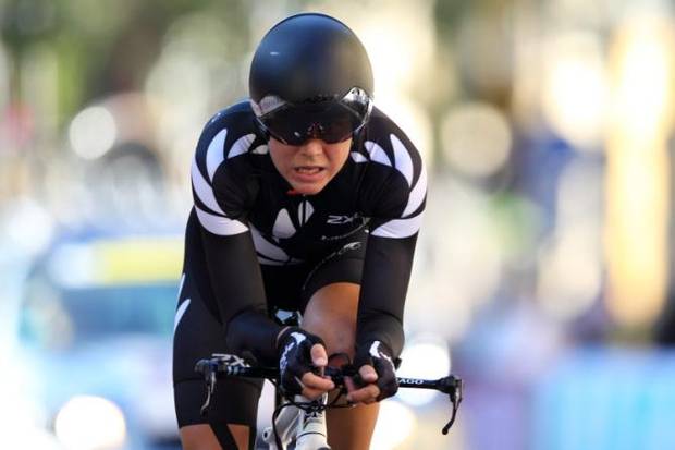 La neozelandese Linda Melanie Villumsen vincitrice crono donne (foto cyclingnews)