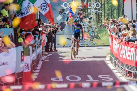 Leonardo Paez vincitore Hero Südtirol Dolomites (foto wisthaler)