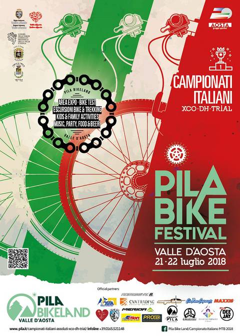 Locandina Campionati Italiani Mountain Bike a Pila