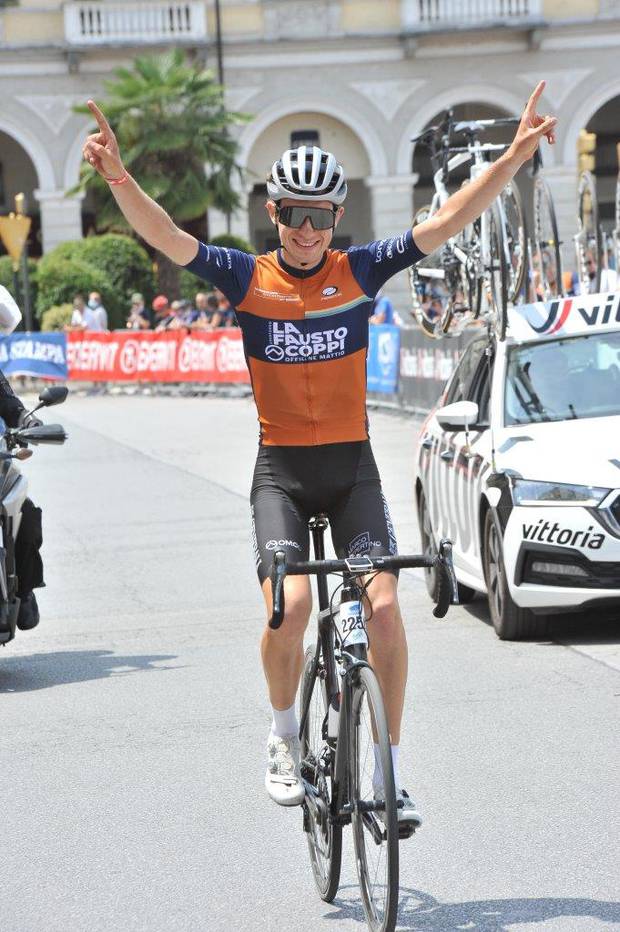 Luca Vergallito vincitore La Fausto Coppi (foto organizzazione)