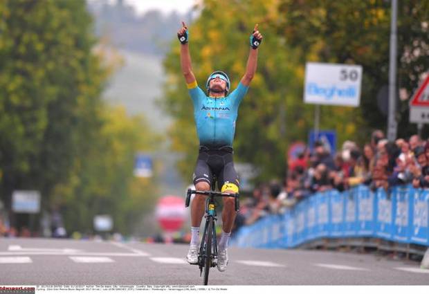 Luis Leon Sanchez vincitore Gran Premio Beghelli (foto cyclingnews)