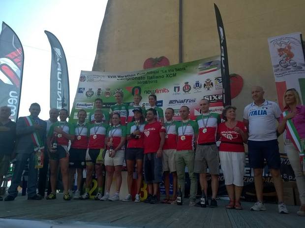 Marathon dei Colli Albani La Via Sacra 2015 i campioni italiani FCI 1
