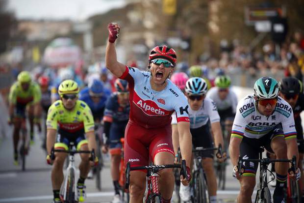 Marcel Kittel vince tappa 2 della Tirreno Adriatico (foto cyclingnews)