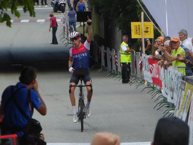 Mark Donovan vincitore Giro Valle d'Aosta tappa Tavagnasco Quassolo (7)