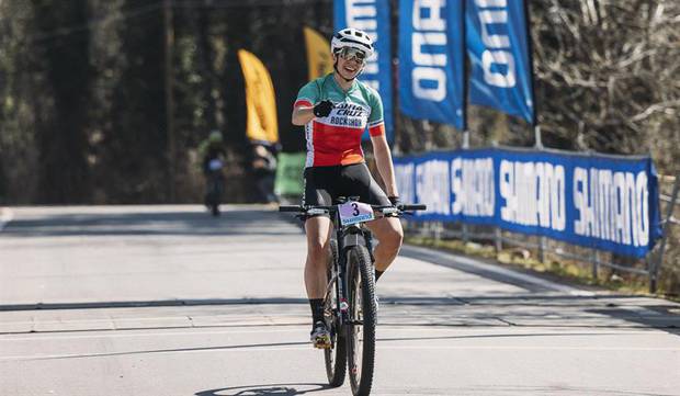 Martina Berta vincitrice Internazionali d'Italia XCO a San Zeno (foto Federciclismo)