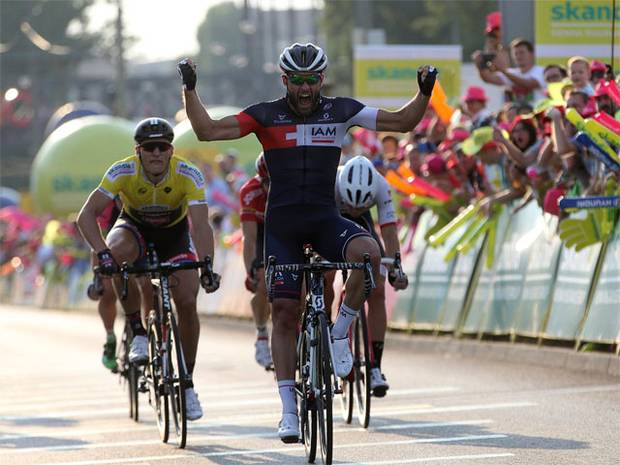 Matteo Pelucchi vince la 2a tappa del Tour de Pologne (foto atcommunication)
