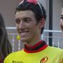 Matteo Bellia maglia gialla Giro Valle d'Aosta tappa Tavagnasco Quassolo (22)