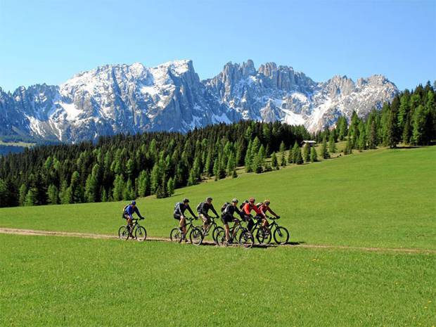 Mountain Bike in Val d'Ega