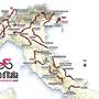 Percorso Giro d'Italia 2021 (foto organizzazione)