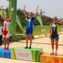 Podio femminile preolimpica di Rio  (foto federciclismo)