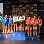 Podio Campionato Europeo Team Relay (foto federciclismo)