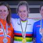 Podio femminile Campionato Mondiale Ciclismo Imola 2020 (1)