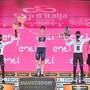 Podio finale del Giro d'Italia (foto federciclismo)