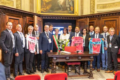 Presentazione Giro d'Italia Ciclocross (foto organizzazione)