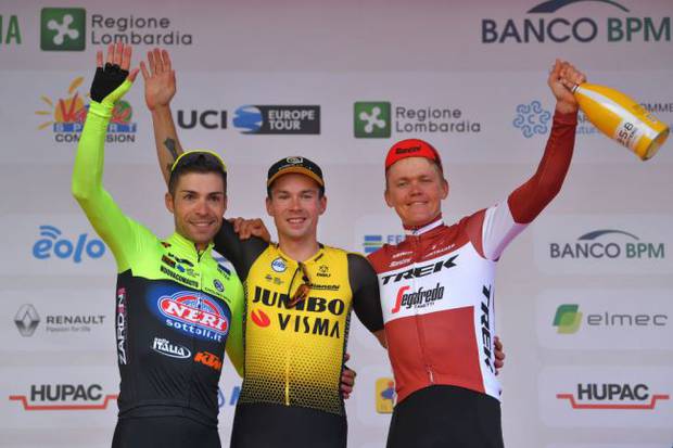 Primoz Roglic vince la Tre Valli Varesine (foto cyclingnews) (1)