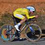 Remco Evenepoel alla cronometro Volta Algarve (foto cyclingnews)