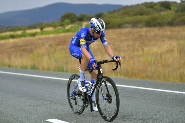Remi Cavagna vincitore tappa 19 alla Vuelta (foto cyclingnews)
