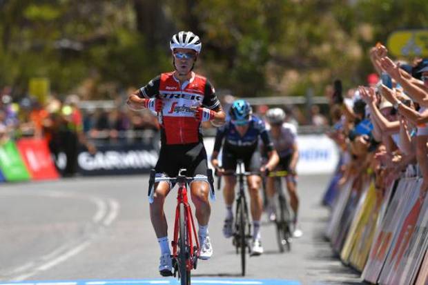 Richie Porte vincitore del Tour Down Under (foto cyclingnews)