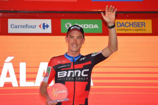 Rohan Dennis vincitore della cronometro di Malaga della Vuelta (foto cyclingnews)
