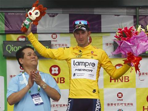Sacha Modolo conquista il Tour of Hainan (foto cyclingnews)