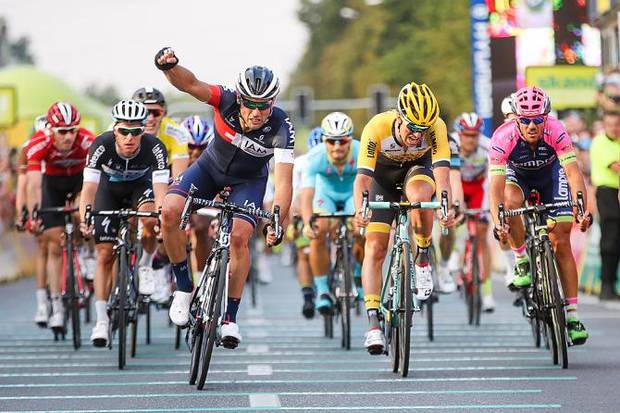 Seconda vittoria allo sprint per Matteo Pelucchi (foto bettini/cyclingnews)