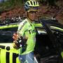 Si ritira Alberto Contador (foto Cyclingnews)