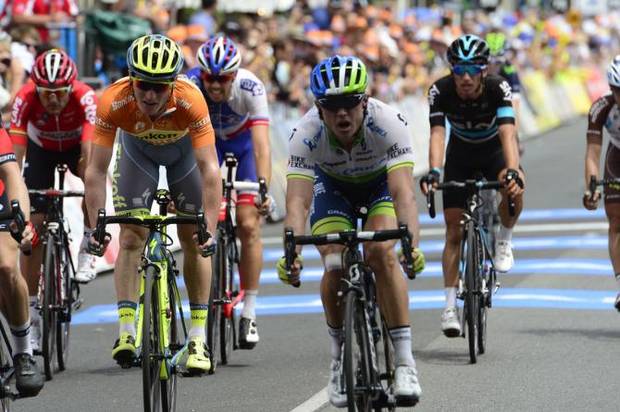 Simon Gerrans vincitore 3a tappa (foto Cyclingnews Sirotti)