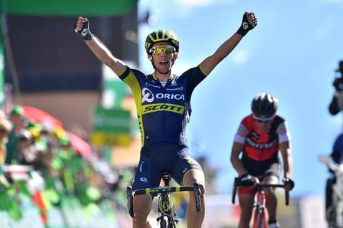 Simon Yates vincitore quarta tappa Tour de Romandie (foto cyclingnews)