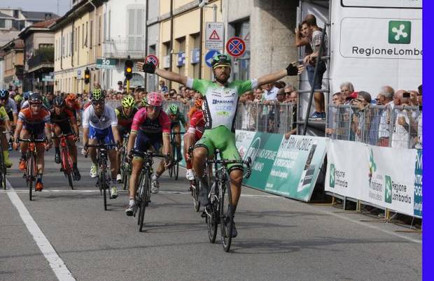 Sonny Colbrelli vincitore della Coppa Agostoni (foto bettini cyclingnews)