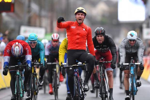 Sonny Colbrelli vincitore tappa 2 Parigi Nizza (foto cyclingnews)