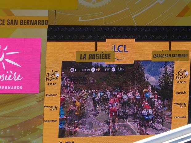 Tour de France arrivo tappa La Rosiere (10)