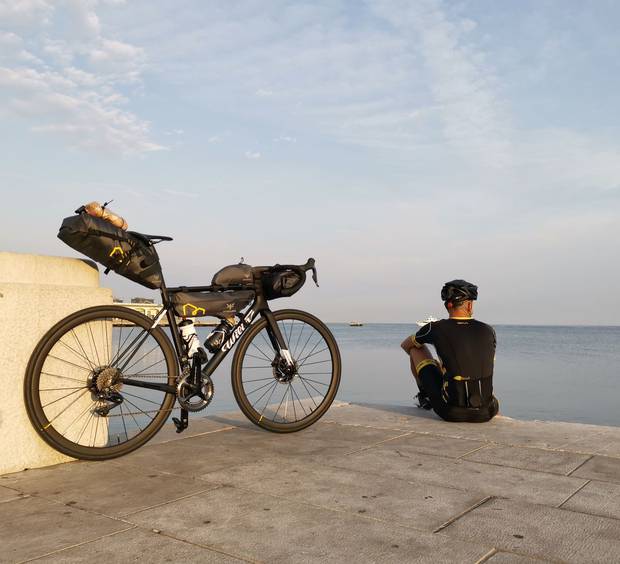 Traversata delle Alpi in bici di Mattia Barlocco (1)