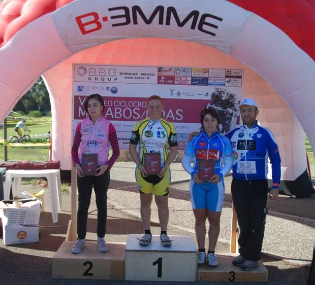 Trofeo Metabos Fidas 2012   podio donne esordienti