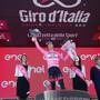 Valerio Conti nuova Maglia Rosa del Giro d'Italia (foto bettini cyclingnews)