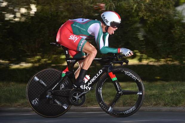 Vasil Kiryenka campione del mondo a cronometro (foto cyclingnews)
