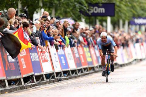 Victor Campenaerts campione europeo a cronometro (foto cyclingnews)