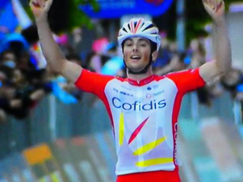 Victor Lafay vincitore tappa 8 Giro d'Italia