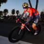 Vincenzo Nibali nella cronometro della Vuelta (foto cyclingnews)