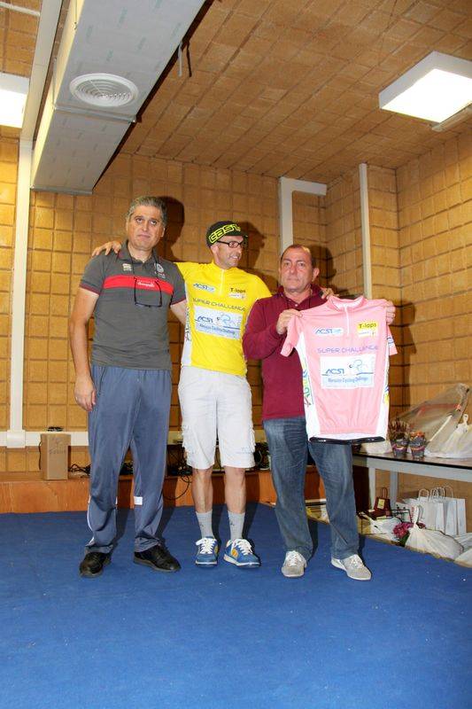 Vincenzo Ruggeri maglia gialla Super Challenge Abruzzo 2013 (foto Bruno Di Fabio)