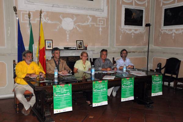 Vittorio_Mevio,  Andrea Mentolli, il sindaco Guarnieri, l'assessore Vannucci, Alessandro Saccu
