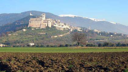 veduta di Assisi