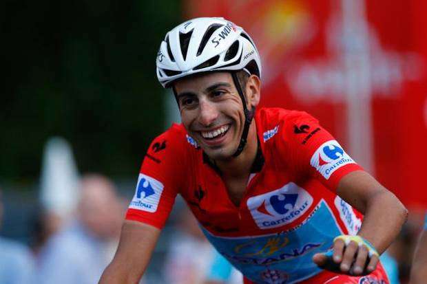 La gioia di Fabio Aru (foto bettini/cyclingnews)