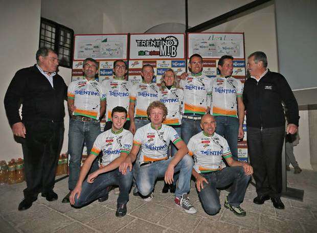 I premiati del Challenge Trentino MTB 2012 (foto Newspower)
