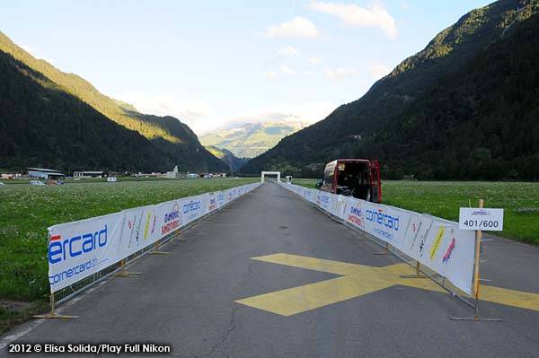 La pista di Ambrì è pronta ad accogliere gli oltre 700 ciclisti iscritti (ph Play Full Nikon)
