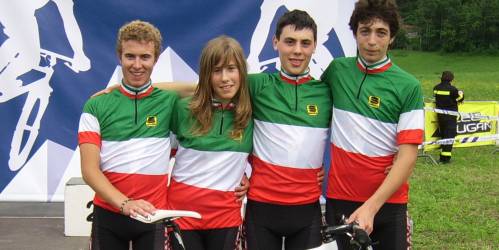  La staffetta campione d'Italia del Team Dayco