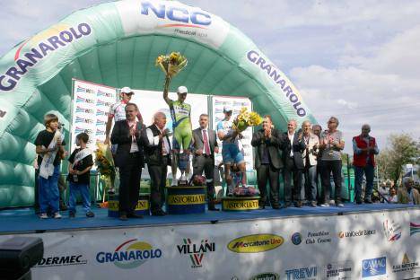 il podio del Memorial Pantani