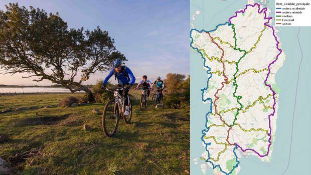 Ambizioso progetto per portare i cicloturisti in Sardegna e dare un'impulso al turismo a due ruote sull'isola.